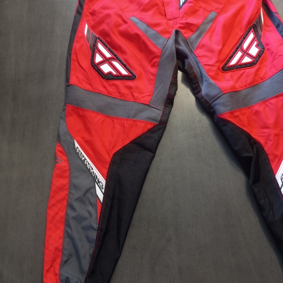 Fly Racing F-16 Motorcross Pants Red/White/Black Size 38 Mens NWT - Picture 2 of 15